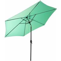 Gartenfreude Sonnenschirm, Stahl, 270 cm, pastell grün - Grün - 