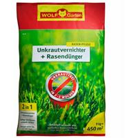 Wolf-Garten Unkrautvernichter + Rasendünger 2in1 SQ 450 | 9 kg| für 450 m²