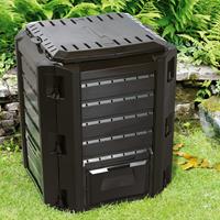 Generic Snelle compostbak -  380L-Compostvat - Composter  - kunststof