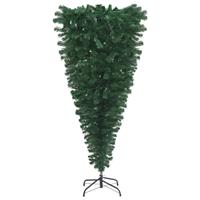 vidaXL Kunstkerstboom omgekeerd met standaard 150 cm groen