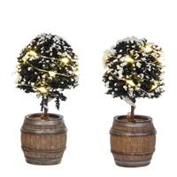Luville Buxus Tree in Barrel - 2 st.