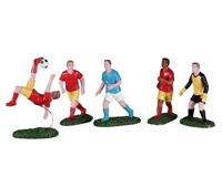 LEMAX Playing soccer, set of 5
