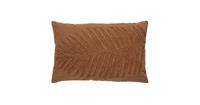 Dutch Decor LENNY - Sierkussen van katoen 40x60 cm Tobacco Brown - 