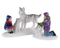 LEMAX Future sled dogs, set of 2