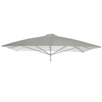 Umbrosa parasols Paraflex Classic parasolkap 190x190cm   Solidum (Grey)