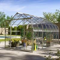 Vitavia Gewächshaus 'Dione 11500' aluminium eloxiert 3 mm ESG - 