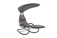 Feel Furniture | Liegestuhl mit Schaukel und Sonnenschirm