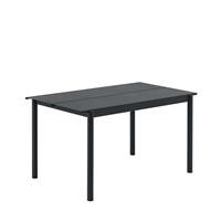 Muuto Linear Steel Tafel Black - b. 140 cm.