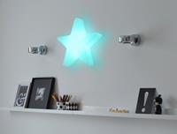 Moree Star LED Wandlamp Voor Buiten Met Accu - L55 X B57 Cm - Wit