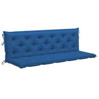 vidaXL Auflage für Hollywoodschaukel Blau 180 cm Stoff 