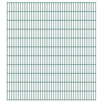 VidaXL Dubbelstaafmat 2008 X 2230 Mm 8 M Groen 4 Stuks