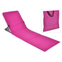 Praxis HI strandstoel/mat opvouwbaar roze