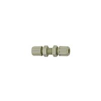 RIEGLER Gerade Schottverbindung, M18x1,5, für Schlauch 9/12 mm, SW 24, PP - 