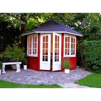 Palmako Gartenpavillon Veronica-2 6,7 m² , ohne Imprägnierung , ohne Farbbehandlung - 