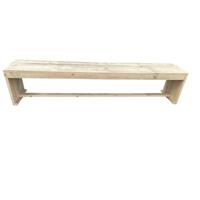 Wood4you Tuinbank New Harlem Steigerhout 120lx43hx38d Cm