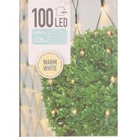 Buxus Bol Netverlichting 90 X 90 Cm Warm Wit - Kerstverlichting Lichtgordijn