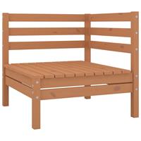 vidaXL 3-tlg. Garten-Lounge-Set Honigbraun Massivholz Kiefer 