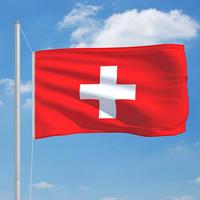 vidaXL Vlag Zwitserland 90x150 cm