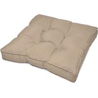 BEAUTISSU Lounge Sitzkissen Outdoor Natur, 10cm, 50cm, 50cm