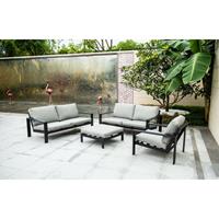 Home Deluxe Outdoor Sitzgruppe Rio I Gartenmöbel, Lounge I XL