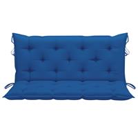 VIDAXL Auflage für Hollywoodschaukel Blau 120 cm Stoff