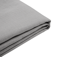 beliani Bezug Grau 180 x 200 cm für Bett Abnehmbares und waschbares Material Pflegeleicht Modern - Grau