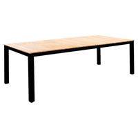 Yoi Diningtafel Arashi Teak-black 220 X 100 Cm