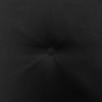 vidaxl Tuinstoelkussens 4 st 50x50x3 cm oxford stof zwart