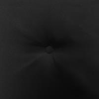 vidaXL Tuinstoelkussens 6 st 50x50x3 cm stof zwart