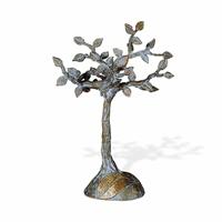 Gartentraum.de Stilvoller Bronzebaum als Gartendekoration - Baum Fino / Bronze Patina Wachsguss