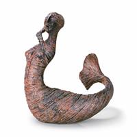 Gartentraum.de Bronzefigur - limitiert - Melusine aus Bronze - Melu-Tina primadonna