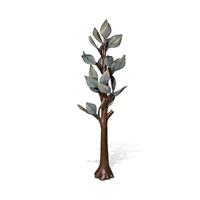 Gartentraum.de Schöner Outdoor Dekobaum aus Bronze - Baum Rani / 38x15cm (HxDm) / Bronze braun