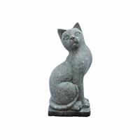 Gartentraum.de Garten Steinfigur Katze - Catori