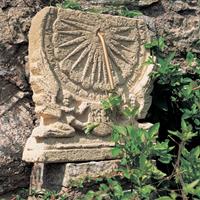Gartentraum.de Antike Stein Sonnenuhr - Maja