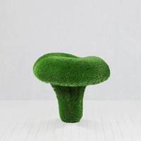 Gartentraum.de Riesiger Topiary Pfifferling - Pilz Gartenskulptur - Pfiffikus / 60x70x70cm (HxBxT)