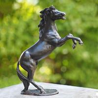 Gartentraum.de Pferd steigend als Bronze Outdoor-Figur - Pferd Flame