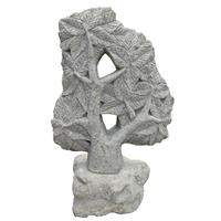 Gartentraum.de Edles Steinrelief Motiv Baum aus Naturstein  - Okayama