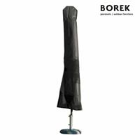 Gartentraum.de Schutzhülle für Sonnenschirme von Borek - anthrazit - Synthetik - Schutzhülle / für 250x250cm, 200x300cm