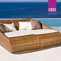 Kissen Auflage für Relax-Lounge Madrigal von MBM - Relax-Lounge Liegenkissen / Sahara / Relax-Lounge links