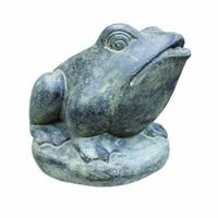 Gartentraum.de Frosch Stein Figur als Wasserspeier - Hiroko