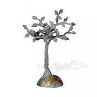 Gartentraum.de Stilvoller Bronzebaum als Gartendekoration - Baum Fino / Bronze hellbraun