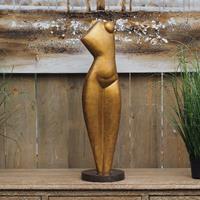 Gartentraum.de Moderne Frauen Akt Figur aus Bronze - Venotica