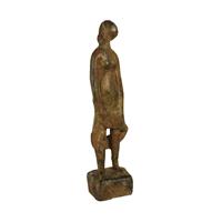 Gartentraum.de Kleine abstrakte Frauenfigur aus Bronze - limitiert - Stehende