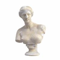 Gartentraum.de Büste der Venus von Milo aus Steinguss für den Garten - Ulon / Sand