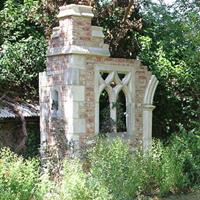 Gartentraum.de Deko Garten Ruine aus England - Shurdington Castle