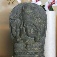 Gartentraum.de Edle Ganesha Steinfigur für den Garten