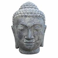 Gartentraum.de Wasserspiel mit Buddha Kopf - Kassapa / 132cm (Höhe)
