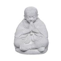 Gartentraum.de Betender Buddha Chenpo als Dekofigur / 30 cm