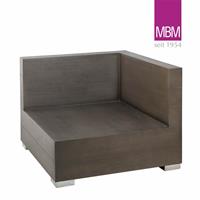 Gartentraum.de Eckmodul für Lounge aus Resysta und Aluminium von MBM - Eckmodul Long Island