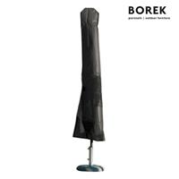 Gartentraum.de Schutzhülle für Sonnenschirme von Borek - anthrazit - Synthetik - Schutzhülle / für max. 275cm, 200x200cm